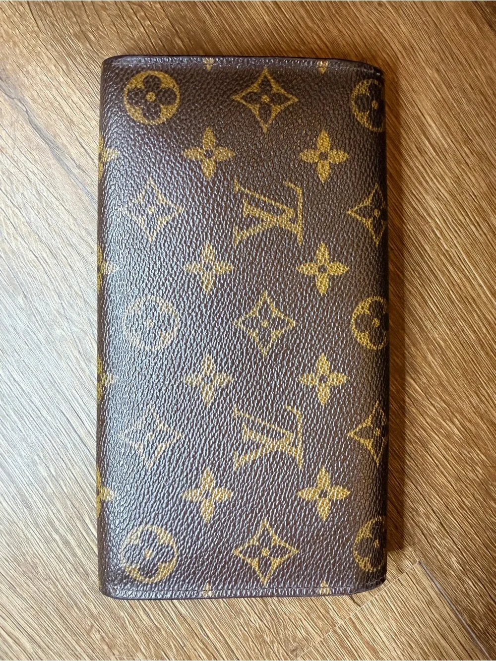 Louis Vuitton Monogram Long Wallet - Brown with Gold Monogram TH0938